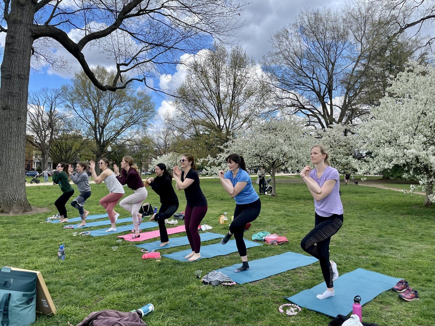 Private yoga class in Washington D.C.