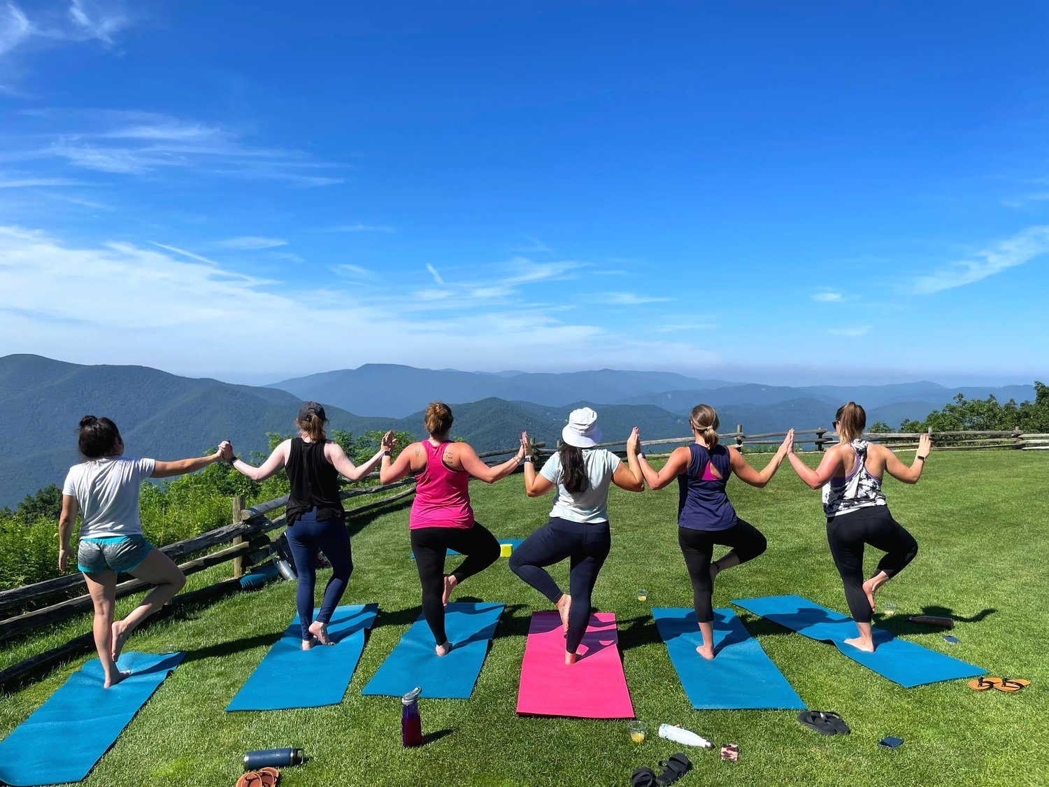 Private yoga class in Charlottesville