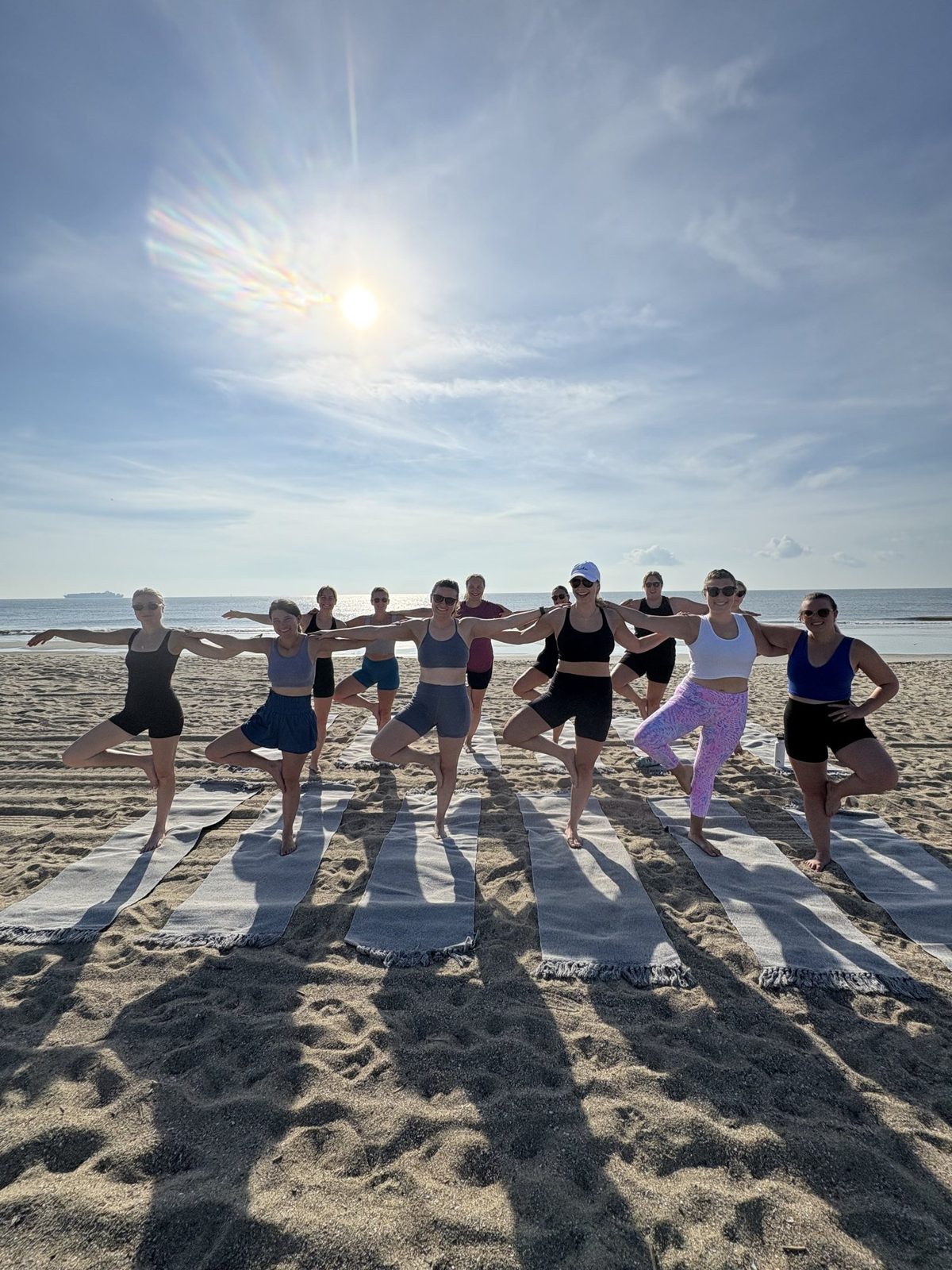Private yoga class in Orange County