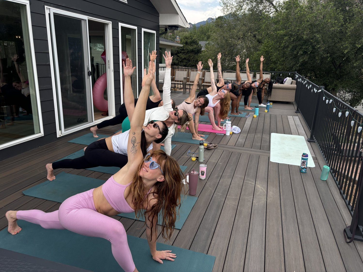 Private yoga class in Pittsburgh