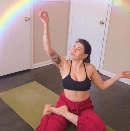 Brielle Monegro, Bride Vibe Yoga instructor